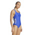 Bañador de Natación adidas 3 Bandas Bld Swimsuit Mujer Azul