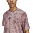 Camiseta de Fitness adidas Power Aop Hombre Rosa/Negro