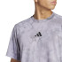 Camiseta de Fitness adidas Power Aop Hombre Tonvio/Negro