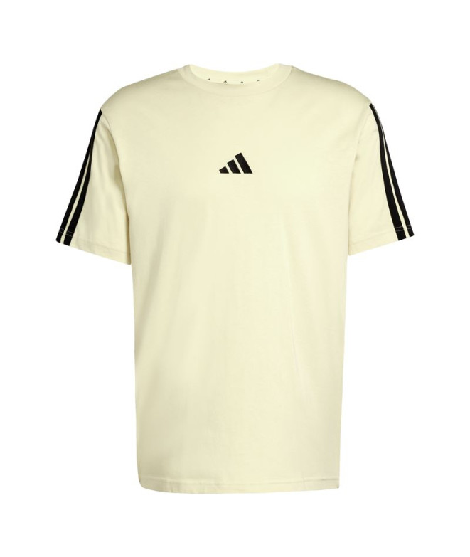 Camiseta adidas 3 Bandas Sj Hombre Azul...