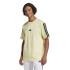 Camiseta adidas 3 Bandas Sj Hombre Azul Menta/Negro
