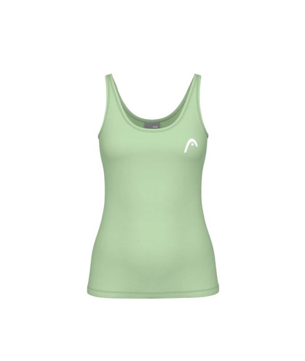 Camiseta de Pádel Head Spirit II Tank Top Mujer Verde