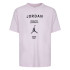 Camiseta Jordan Jdg W J Ss Gf Gfx Infantil Rosa/Negro
