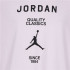 Camiseta Jordan Jdg W J Ss Gf Gfx Infantil Rosa/Negro