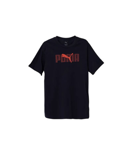 Camiseta Puma Essentials Logo Lab B,New Azul Marino,...