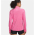 Camiseta de Fitness Under Armour Tech 1/2 Zip- Twist Mujer Rosa