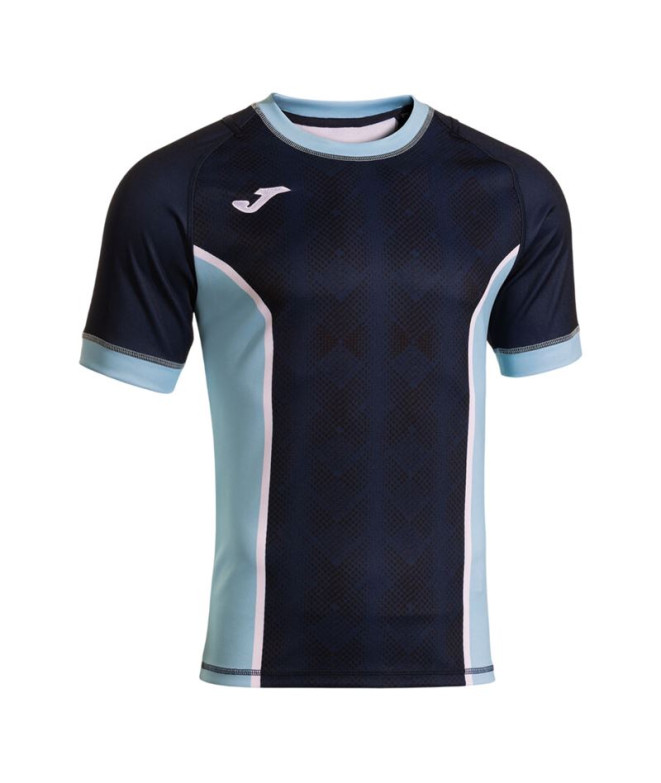 Camiseta Joma Myskin Iii Dark Navy Celeste Hombre