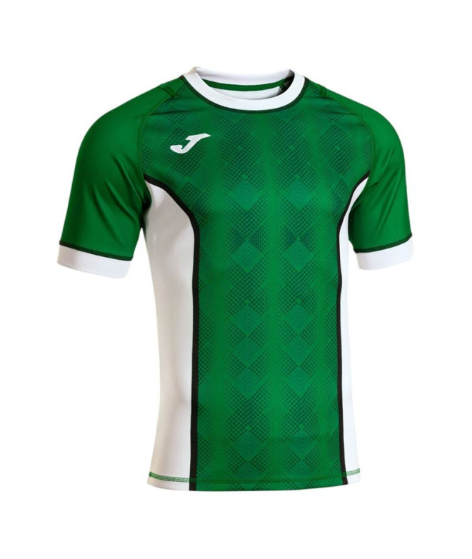 Camiseta Joma Myskin Iii Verde Blanco Niño