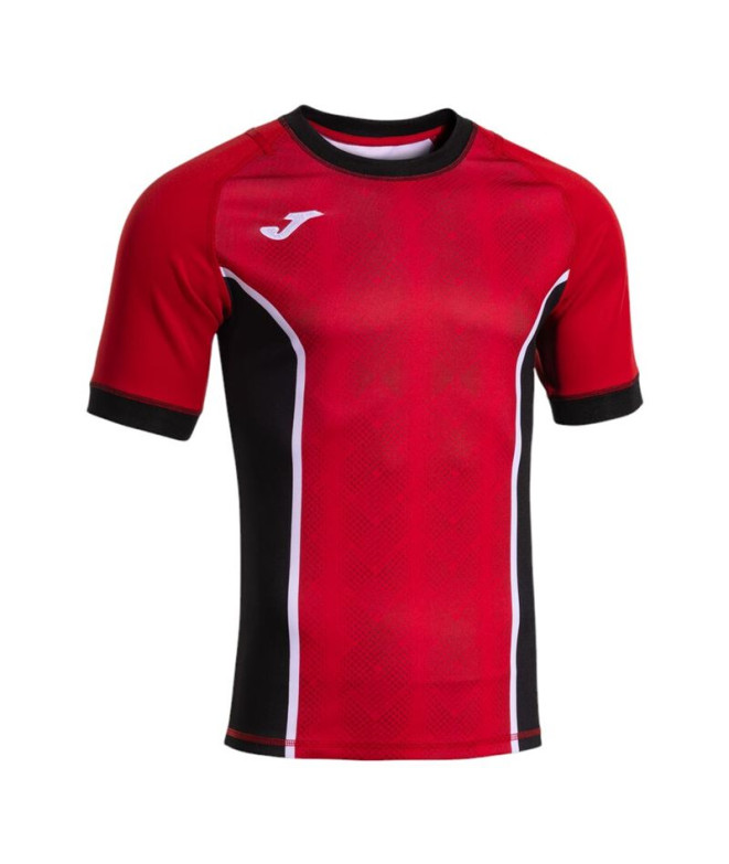 Camiseta Joma Myskin Iii Rojo Negro Hombre