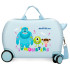 Maleta Infantil Disney Abs Rolling 4W.(2 Multi.) 45Cm.Monsters Inc Boo Azul