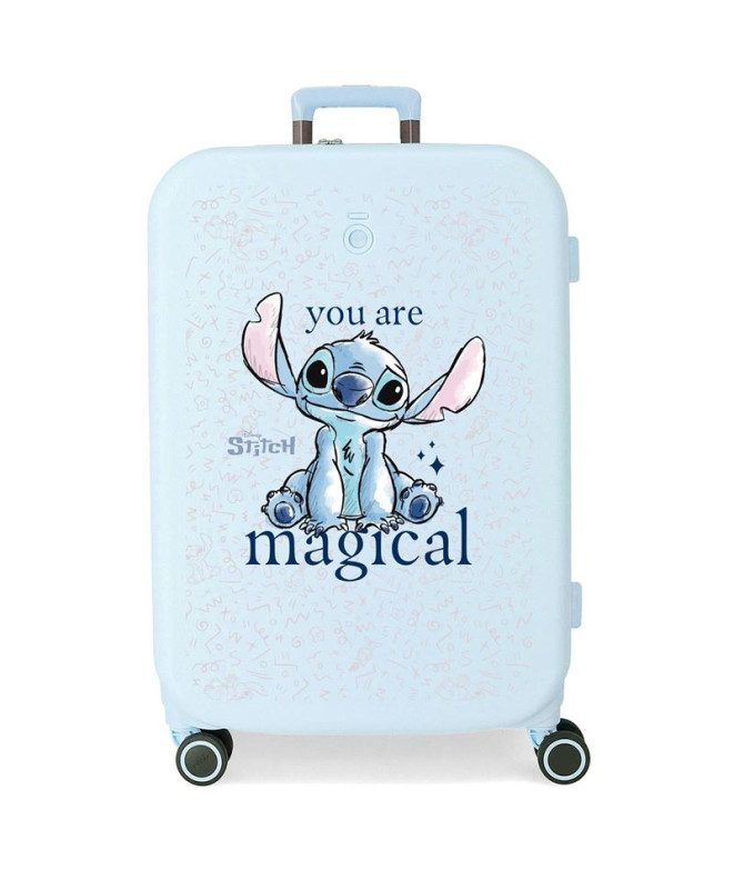 Trolley Disney Abs Suitcase 70Cm.4R.Stitch You...