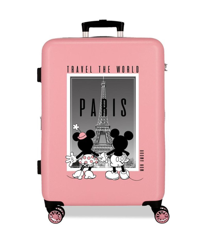 Trolley Disney Abs Suitcase 68Cm.4W. Minnie Y...