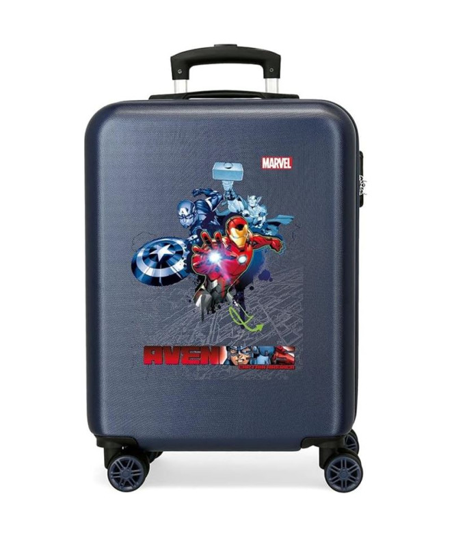 Trolley Marvel Abs 55Cm.4 Ruedas Avengers...