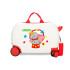 Maleta Infantil Disney Abs Rolling 4W.(2 Multi.) 45Cm. Dumbo Circus Blanco