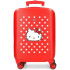 Trolley Abs 50 Cm.4R. Castle Of Hello Kitty Rojo
