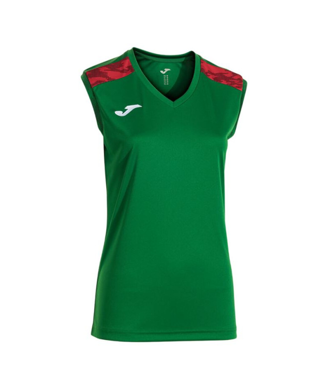 Camiseta Joma Championship Viii Verde Rojo Niña