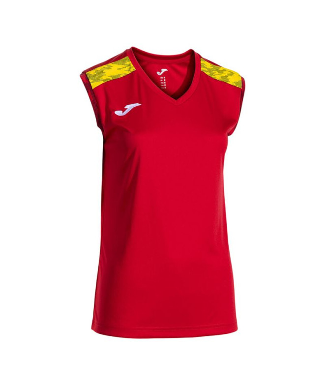 Camiseta Joma Championship Viii Rojo Amarillo...