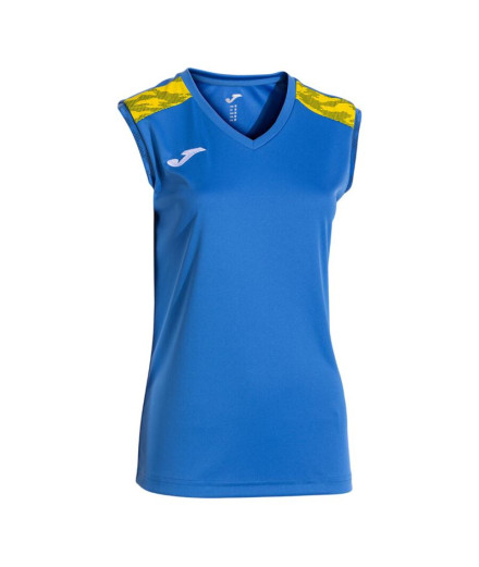 Camiseta Joma Championship Viii Royal Amarillo Niña