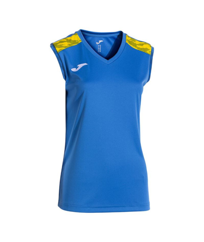 Camiseta Joma Championship Viii Royal Amarillo...