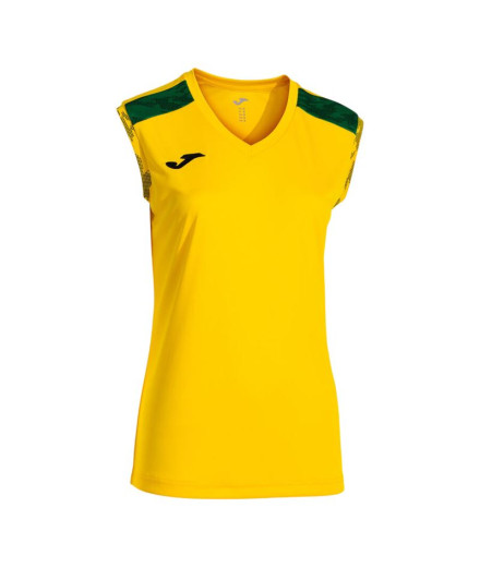 Camiseta Joma Championship Viii Amarillo Verde Niña