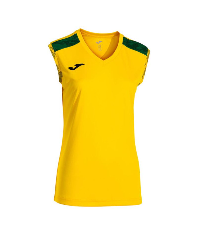 Camiseta Joma Championship Viii Amarillo Verde...