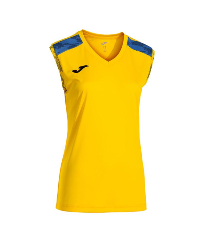 Camiseta Joma Championship Viii Amarillo Royal...