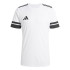 Camiseta de Fútbol adidas Squadra25 Jsy Hombre Blanco/Negro