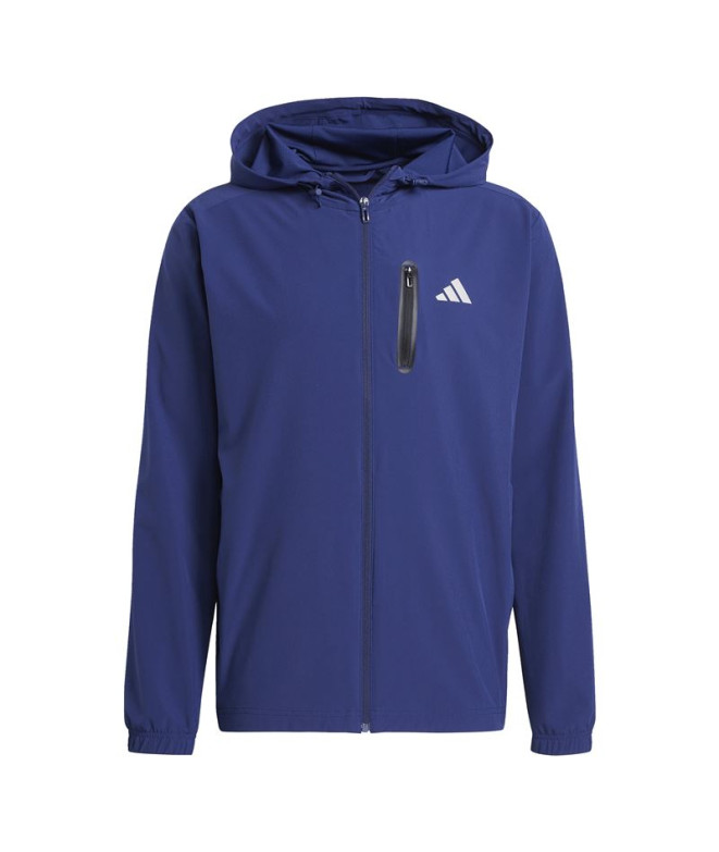 Sudadera adidas Wv Tt Hombre Azul Oscuro