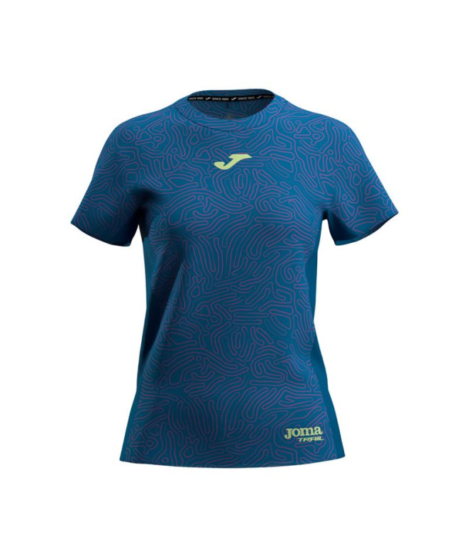 Camiseta de Montaña Joma R-Nature Mujer Azul