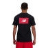 Camiseta New Balance Sport Essentials Logo Hombre Negro