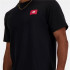 Camiseta New Balance Sport Essentials Logo Hombre Negro