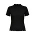 Camiseta Only emma S/S High Black Mujer