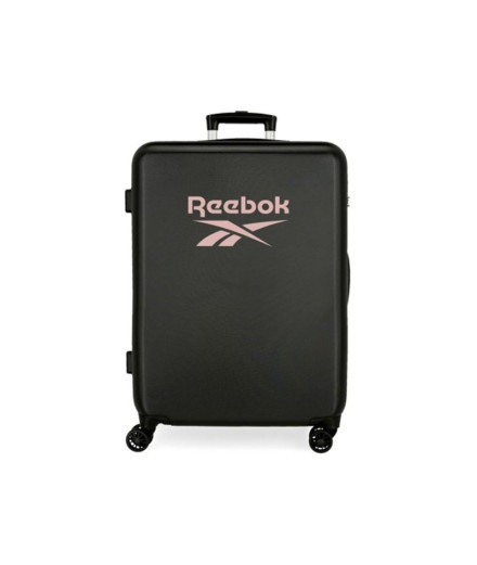 Maleta Mediana Reebok Beverly Rígida Negro 68 cm