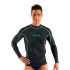 Camiseta En Neopreno Fit Long Negro Hombre 2 Mm Seac
