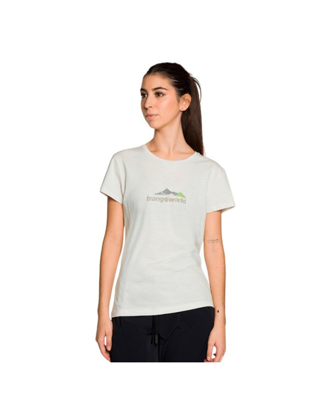 Camiseta Trangoworld Albacoa Mujer Crudo