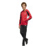 Chándal adidas Cb French Terry Ts Infantil Rubpur/Negro