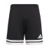 Pantalones de Fútbol adidas Squadra25 Sho Hombre Negro/Blanco