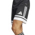 Pantalones de Fútbol adidas Squadra25 Sho Hombre Negro/Blanco