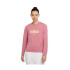 Camiseta Nike Crew Mujer Rosa