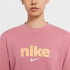 Camiseta Nike Crew Mujer Rosa