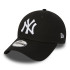 Gorra New Era New York Yankees Essential Niños Negro 9FORTY