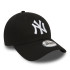 Gorra New Era New York Yankees Essential Niños Negro 9FORTY