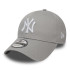 Gorra New Era New York Yankees Essential 9FORTY Gris