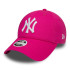 Gorra New Era New York Yankees Essential Rosa 9FORTY Mujer