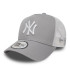 Gorra New Era New York Yankees Clean a Frame Trucker Gris