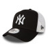 Gorra New Era New York Yankees Clean a Frame Trucker Negro