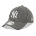 Gorra New Era New York Yankees Jersey Essential Gris 9FORTY