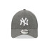 Gorra New Era New York Yankees Jersey Essential Gris 9FORTY