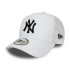 Gorra New Era New York Yankees A-Frame Trucker Blanco