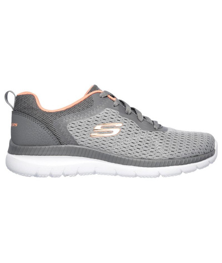 Zapatillas Skechers Bountiful - Quick Pa Mujer Gray...
